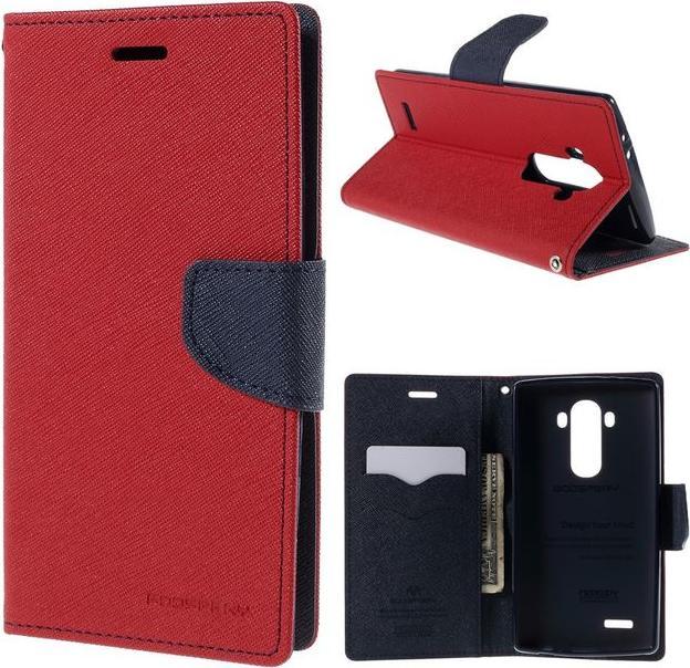 Navy blue, Red