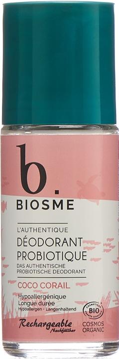 Biosme Deodorant probiotisch Coco corail Nachfüllbar Roll on (Roll-on, 50 ml)