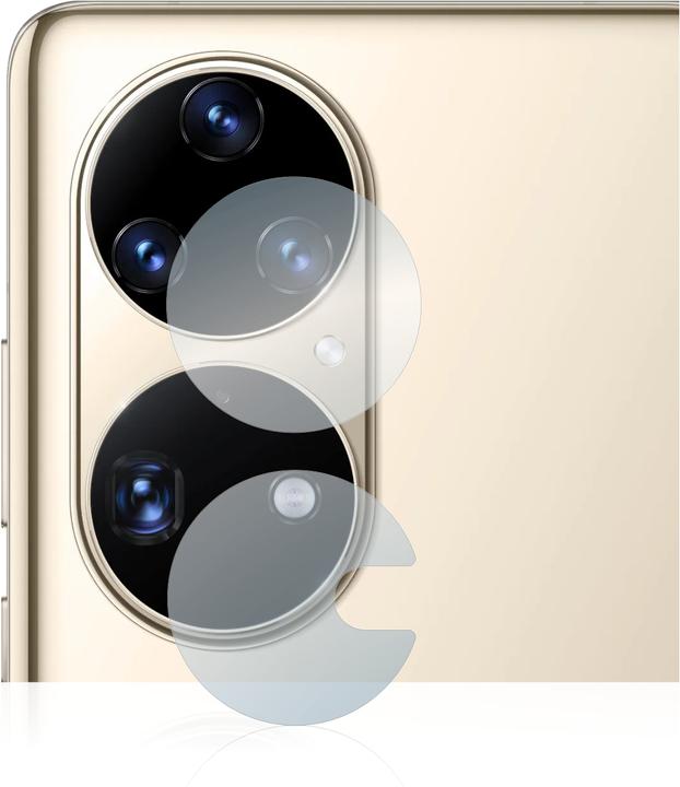 Actual product image upscreen Scratch Shield Glass (1 Piece, Huawei P50 Pro)