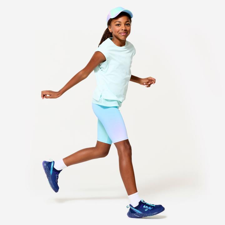 Produktbild Decathlon Radlerhose Kinder dehnbar und atmungsaktiv - Print (12, 13, 14)