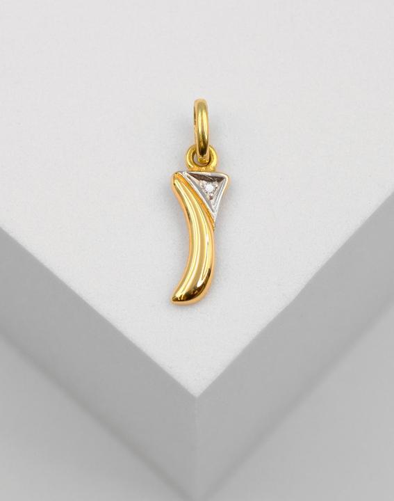 Produktbild Muau Buchstabe (750/18 K Gelbgold)