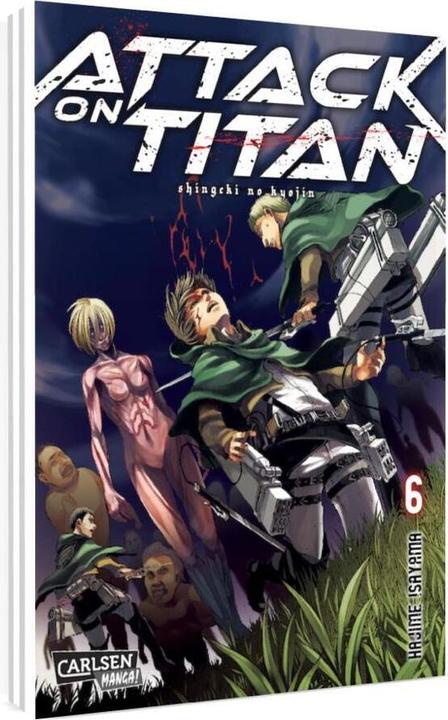Productafbeelding Attack on Titan, Band 6 (Duits, Hajime Isayama, 2015)