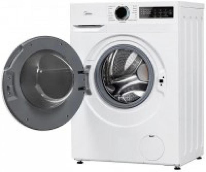 Produktbild Midea MF110W80B-14A10 Frontlader Waschmaschine, 8kg, 1400 U/min (8 kg, Links)