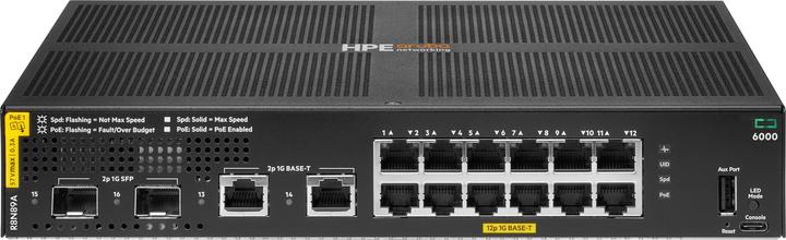 HPE PoE+ Switch CX 6000 139W 14 Port (14 Ports)
