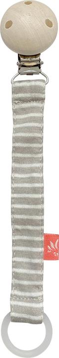 Image du produit Kikadu Attache-sucette rayée Gris (1 x)