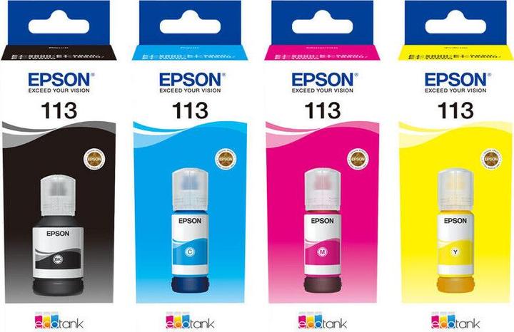 Image du produit Epson 4x Original Tinte 113 EcoTank ET 5150 5170 5800 5850 5880 16600 16650 Set