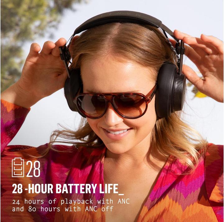 Produktbild House of Marley On Ear-Bluetooth-Kopfhörer Exodus mit Active Noise Control (ANC, 30 h, Kabelgebunden, Kabellos)