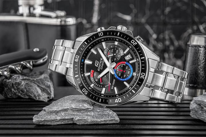 Image du produit Casio EDIFICE EFR-552D-1A3 Montre homme + BOX (Chronographe)