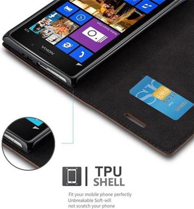 Produktbild Cadorabo Book Invisible Magnet Cover (Nokia Lumia 925)