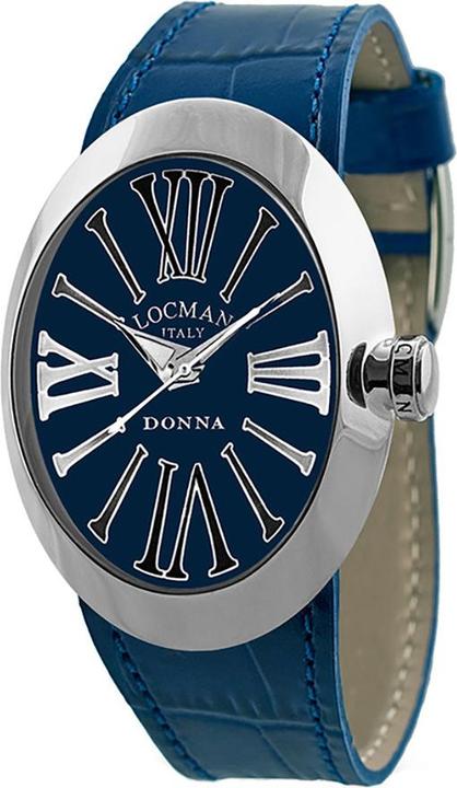 Produktbild Locman Italy Damenuhr Donna blau Ref. 0410 (Analoguhr, 34.50 mm)