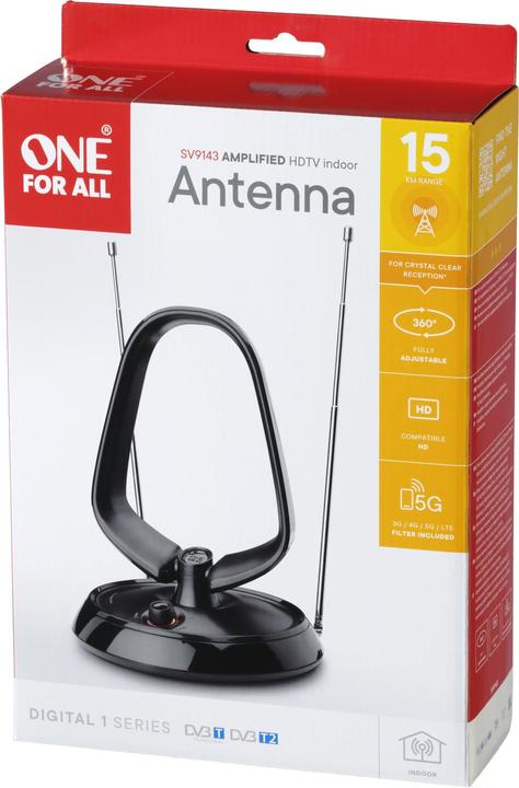 Actual product image One for All DVB-T antenna 43 dB (Parabolic antenna, 43 dB, DVB-T / -T2)