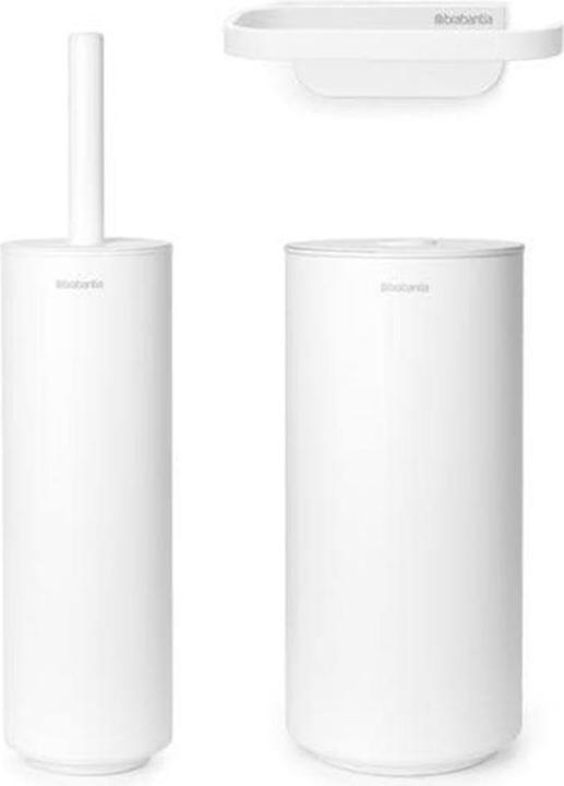 Brabantia Badezimmerzubehör Mindset 3teilig, Weiss