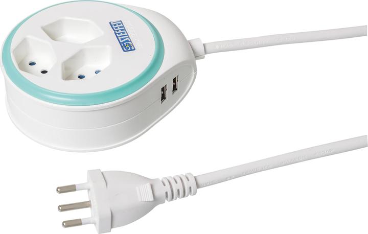 Immagine prodotto Steffen Disco Steba (3 x, USB-A, Tipo 13, 1.50 m)