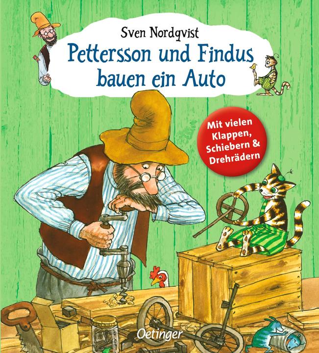 Immagine prodotto Pettersson und Findus bauen ein Auto (Tedesco, Sven Nordqvist, 2020)