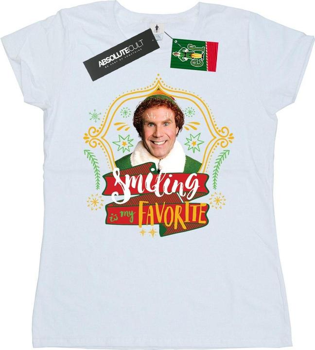Immagine prodotto Elf Buddy Smiling Maglietta Donna (XXL)