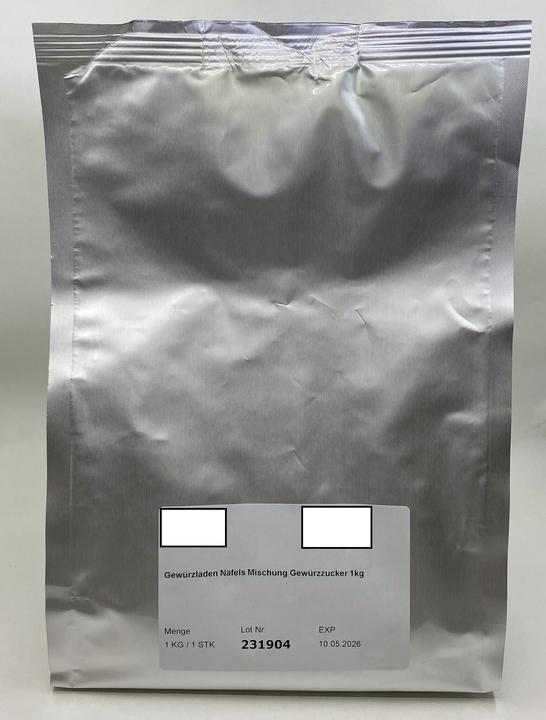 Immagine prodotto Gewürzladen Näfels Magenträs (Magentraes) zucchero speziato di Glarona, 1 kg in busta (1000 g)