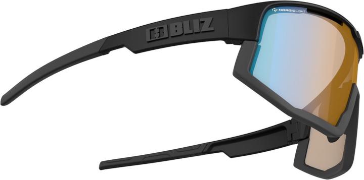 Actual product image Bliz Fusion Nano Optics Nordic Light (Matt Black, Grey, Black, Nano Optics Nordic Ligh Coral, orange w blue multi)