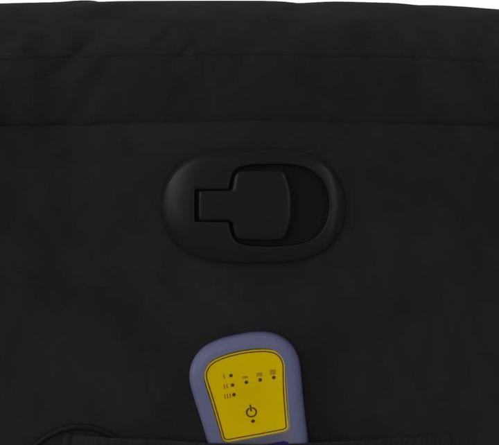Produktbild VidaXL Massagesessel Schwarz Mikrofasergewebe,Farbe