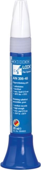 Actual product image Weicon LOCK® AN 306-48 Joining compound 30648150 50 ml (1 g, 50 ml)