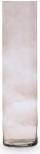 Actual product image Giftdecor glass cylinder vase 15cm diameter x 60cm gray (1 x, 15 x 15 x 60 cm)