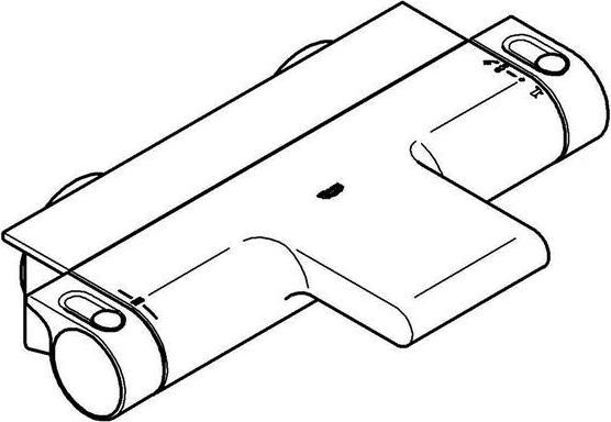Actual product image Grohe Grohtherm 2000 Chrom