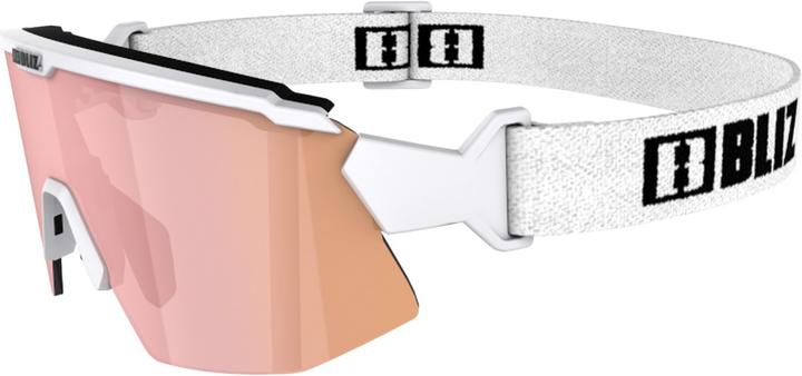 Actual product image Bliz Breeze (matt white, Clear, Brown w Rose Multi)