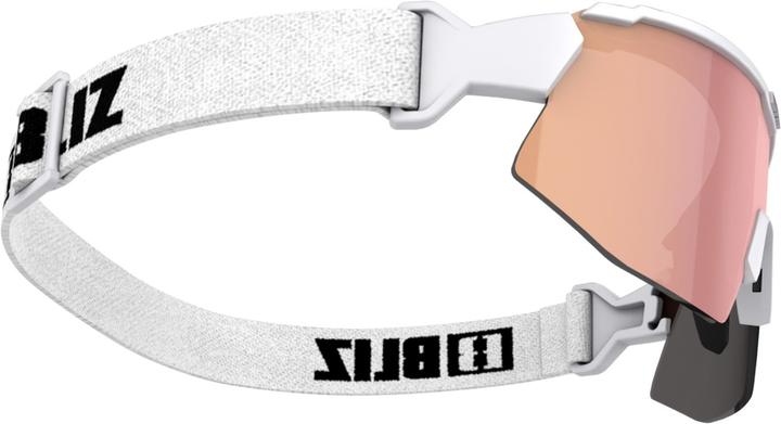 Actual product image Bliz Breeze (matt white, Clear, Brown w Rose Multi)