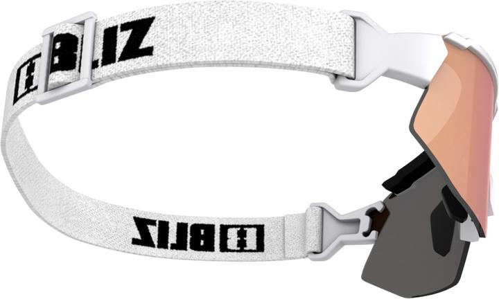 Actual product image Bliz Breeze (matt white, Clear, Brown w Rose Multi)