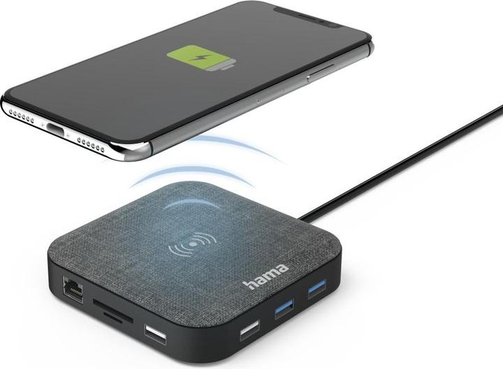 Immagine prodotto Hama Connect2QiCharge (USB-C, 12 porte)
