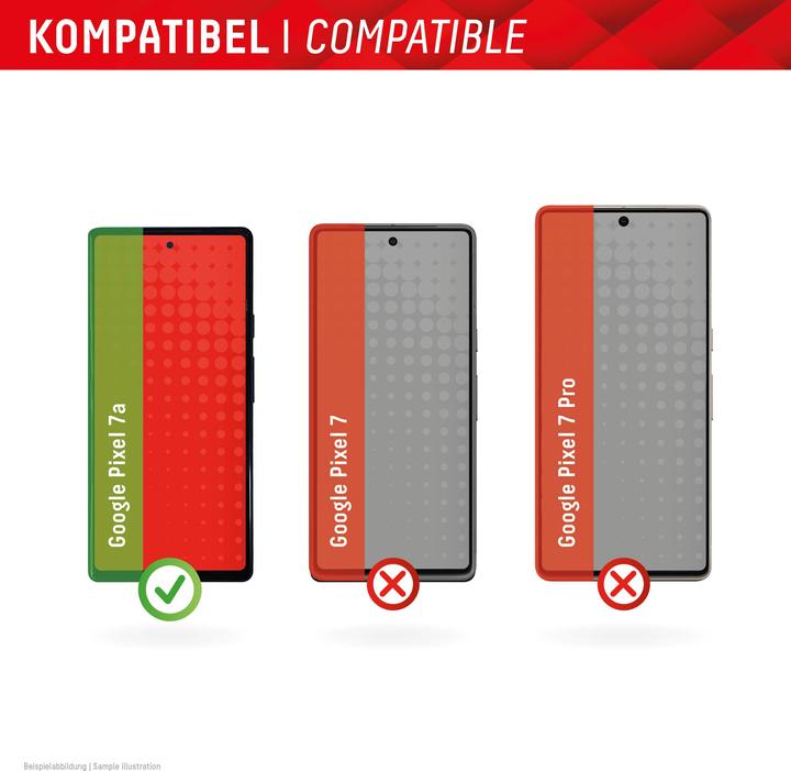 Immagine prodotto Displex Real Glass, 2D Panzerglas (1 Pezzo/i, Google Pixel 7a)