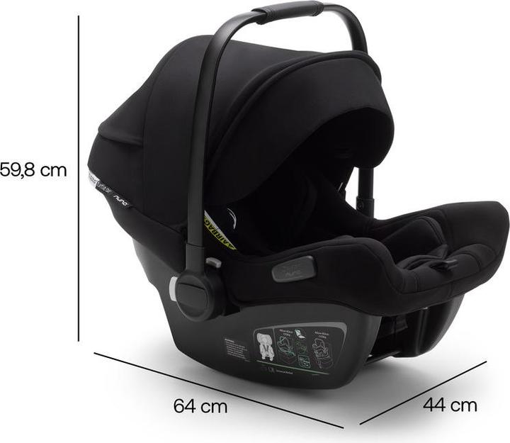 Produktbild Bugaboo Turtle Air by Nuna (Babyschale, ECE R129/i-Size Norm)