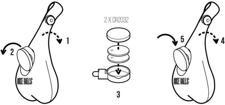 Actual product image Bike Balls Bicycle balls (20 lm)