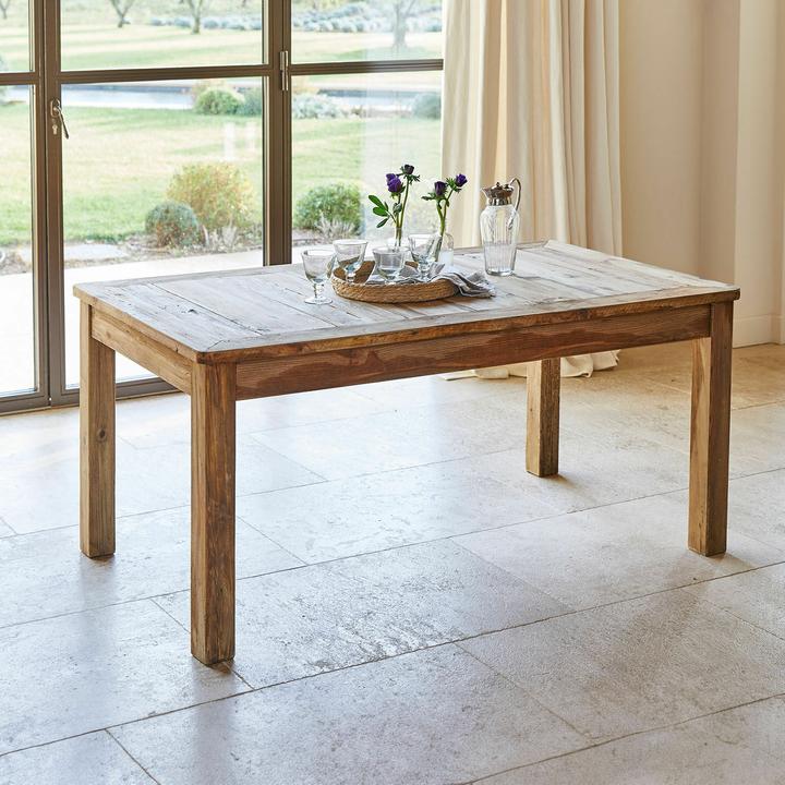 Produktbild Loberon Tisch Amherst braun (74 x 160 x 90 cm)