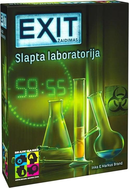 Produktbild Brain Games EXiT: Secret Laboratory LT (Litauisch)
