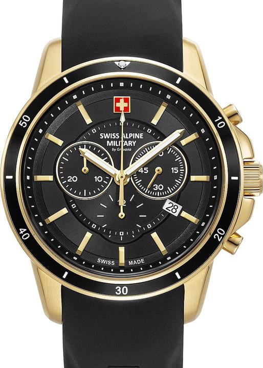 Immagine prodotto Swiss Alpine Military 7089.9817 Cronografo Uomo 44mm 10ATM (Cronografo, 44 mm)