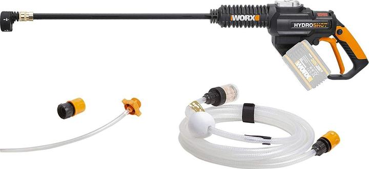 Productafbeelding Worx WG630E hogedrukreiniger. 9 (Oplaadbare batterij)