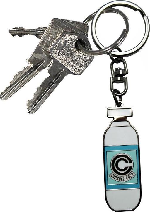 ABYstyle DRAGON BALL - Porte-Cles Metal - Capsule Corp