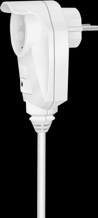 Actual product image LogiLink Power strip 7-way + switch, 6x CEE 7/3 + 1 through plug, 2 m (6 x, CEE 7/3, 2 m)