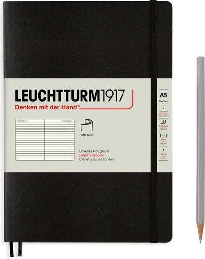 Immagine prodotto Leuchtturm1917 Taccuino (A5, Righe, Copertina morbida)