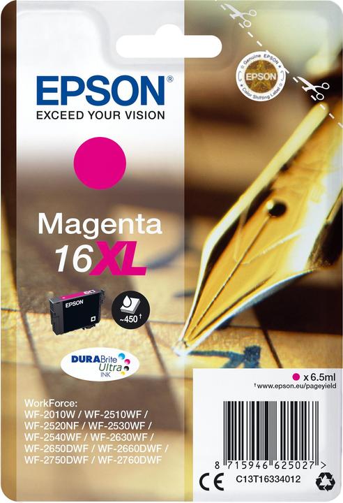 Epson Inktcartr Durabrite Mag 16xls (M)