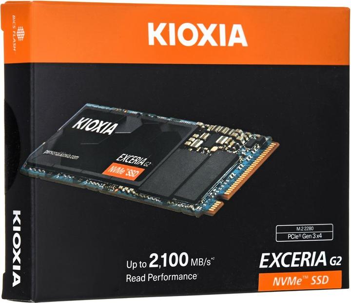 Produktbild Kioxia Exceria G2 (2000 GB, M.2 2280)