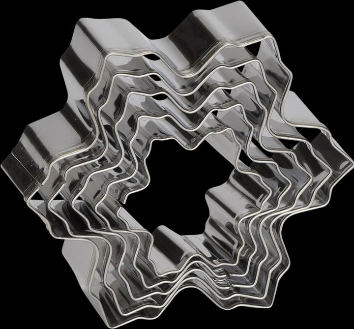 Produktbild Patisse Keksausstecher Schneeflocken-Set 5-teilig
