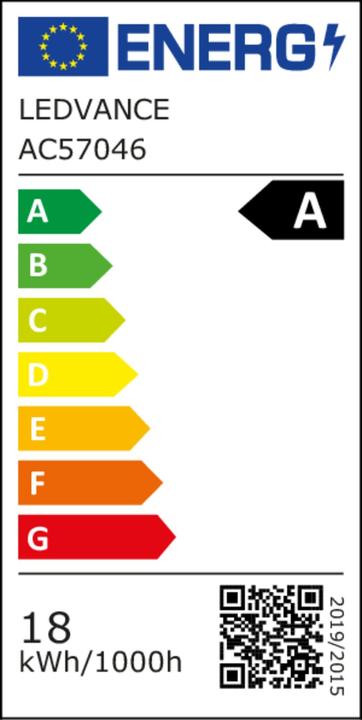 Energie-Label Osram LED TUBE T8 EM ENERGY EFFICIENCY CLASS A 1500 mm 17.6W 840 (G13, 17.60 W, 3700 lm, 8 x, A)