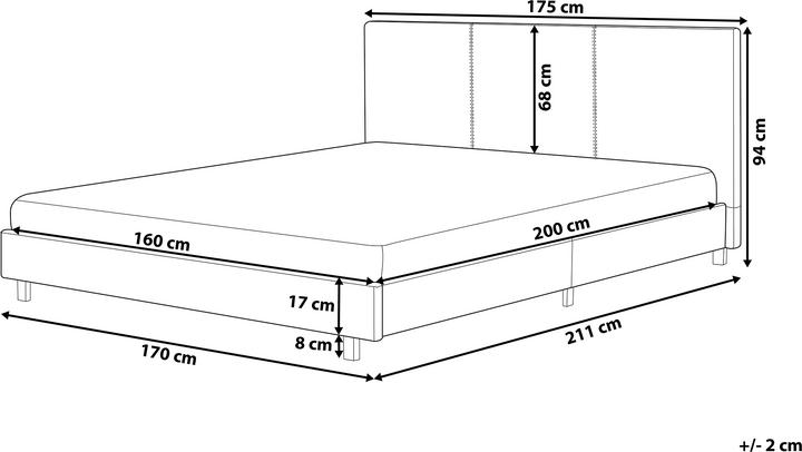 Produktbild Beliani Albi (160 x 200 cm)