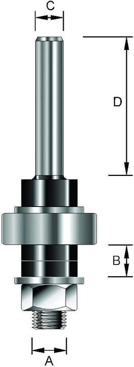 Produktbild ENT European Norm Tools Aufnahmedorn 14005