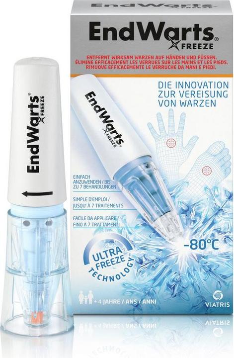 Produktbild EndWarts Freeze (Fusscrème & Fussgel)