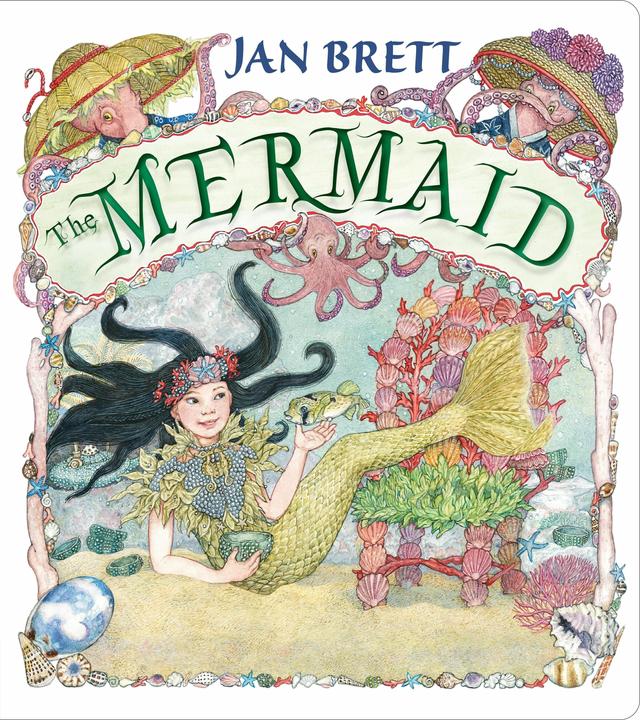 Image du produit The Mermaid (Anglais, Jan Brett, 2024)