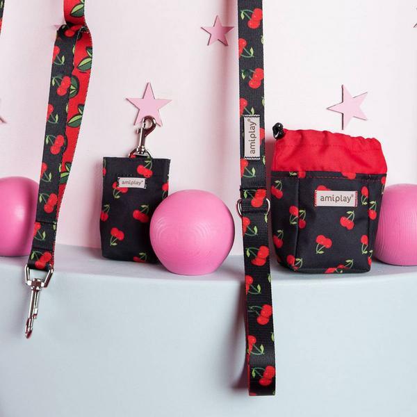 Immagine prodotto amiplay Borsa snack Be Happy Cherry, nero/rosso (Destrezza)