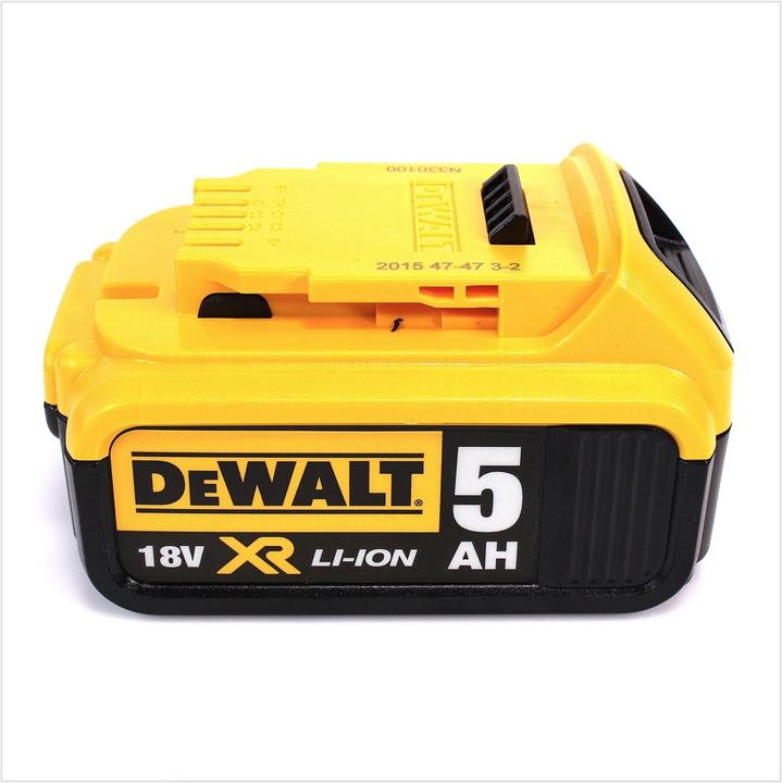 Produktbild DeWalt DCG 412 Akku Winkelschleifer 18V 125mm + 1x Akku 5,0Ah - ohne Ladegerät (125 mm)