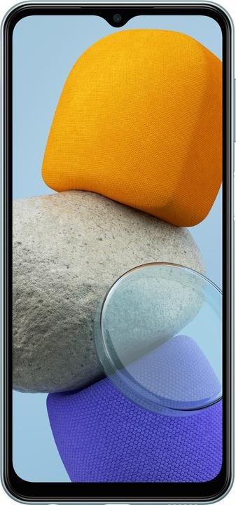 Actual product image Samsung Galaxy M23 (128 GB, Light blue, 6.60", Dual SIM, 50 Mpx, 5G)